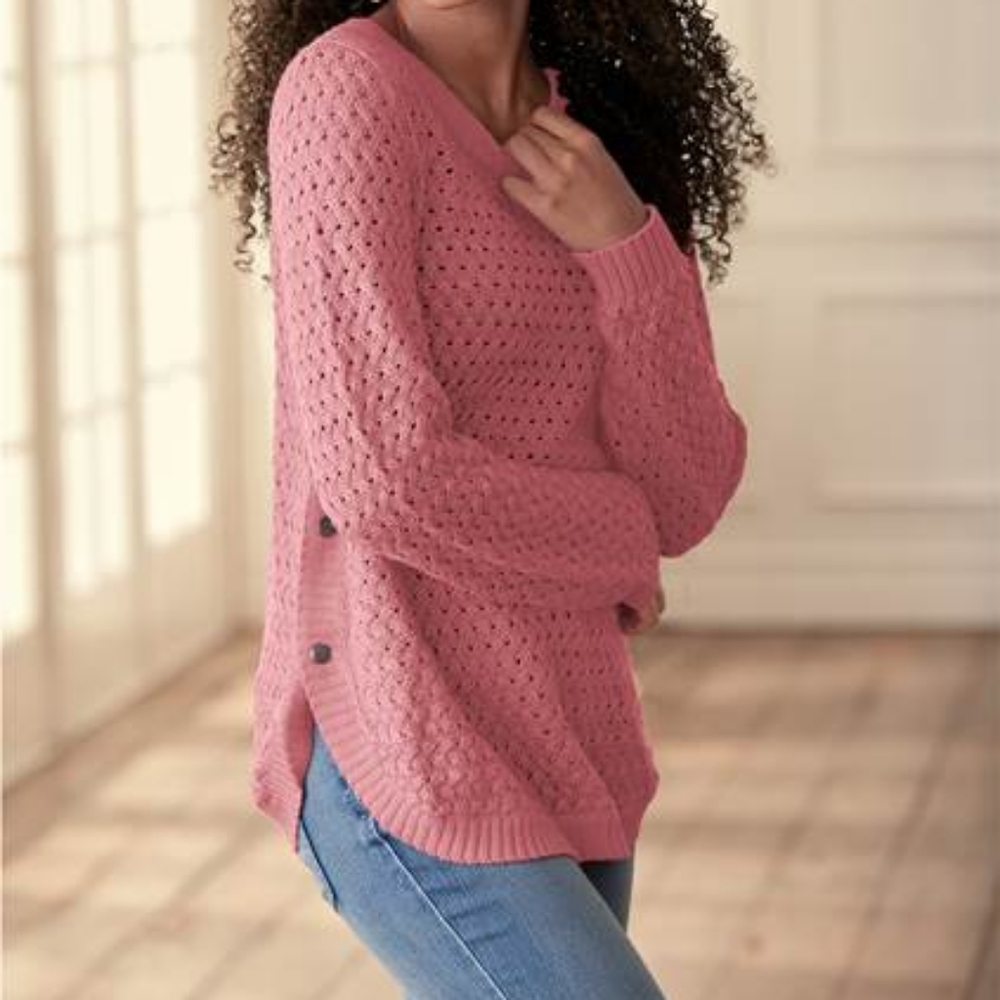 GORGEOUS BUTTON DETAIL SWEATER🌺